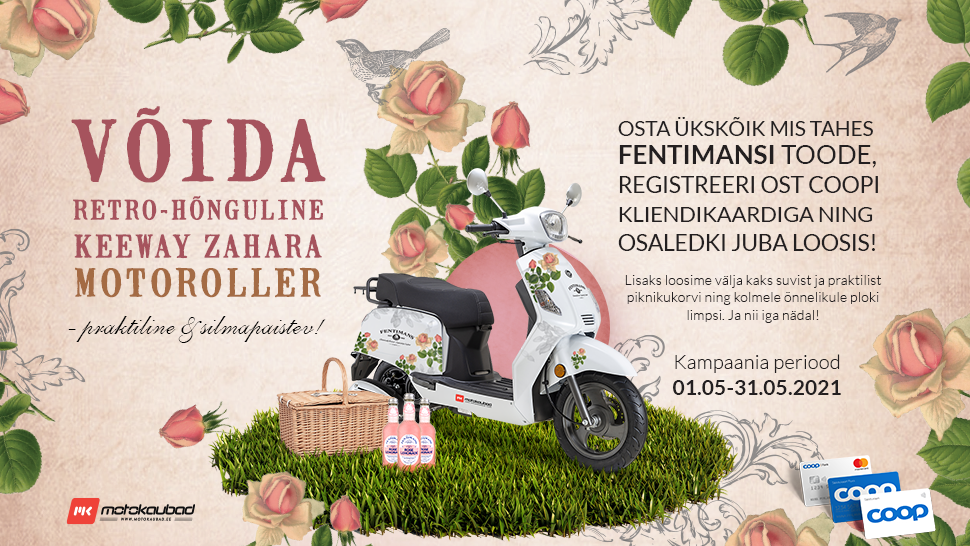 VÕITJAD ON SELGUNUD! Fentimans kampaania 01.05-31.05