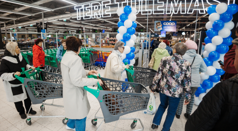 Kolmas Prisma kauplus avas uksed Coopina