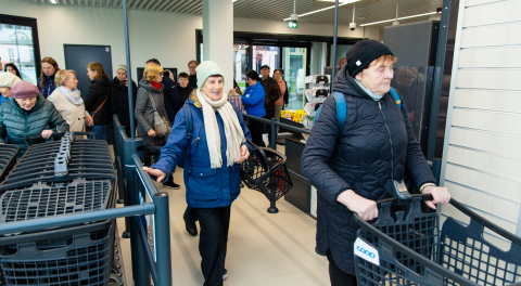 Coop avas Pärnu uue silla läheduses uue kaupluse