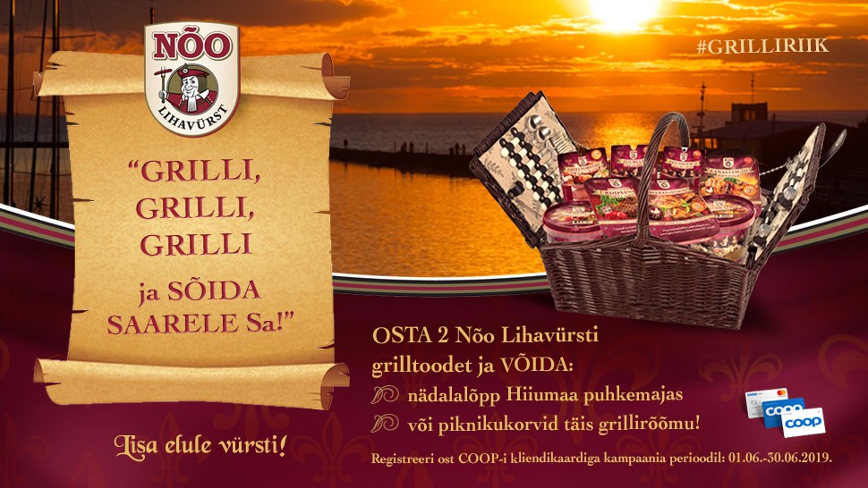 VÕITJAD ON SELGUNUD! Nõo Lihavürsti kampaania 01.06-30.06