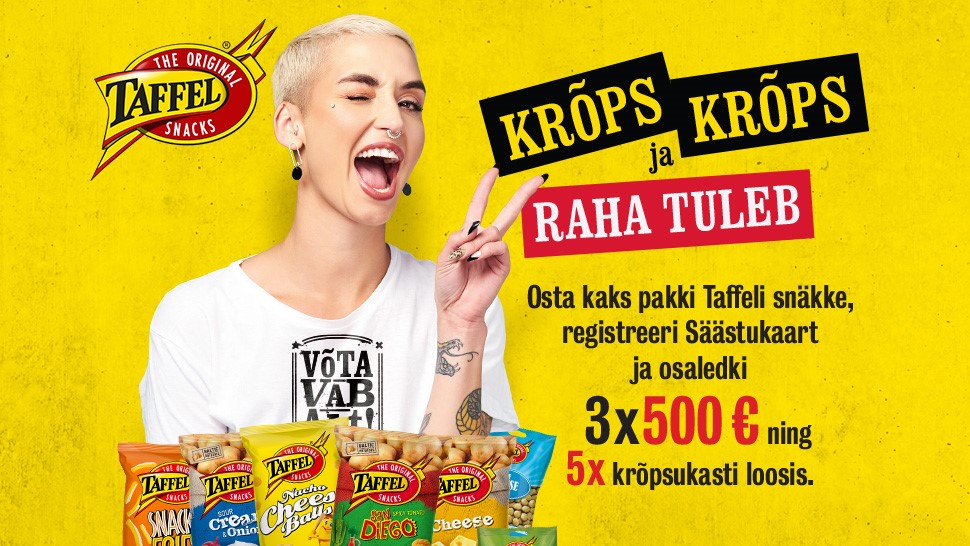 VÕITJAD ON SELGUNUD! Taffeli kampaania 01.09-30.09