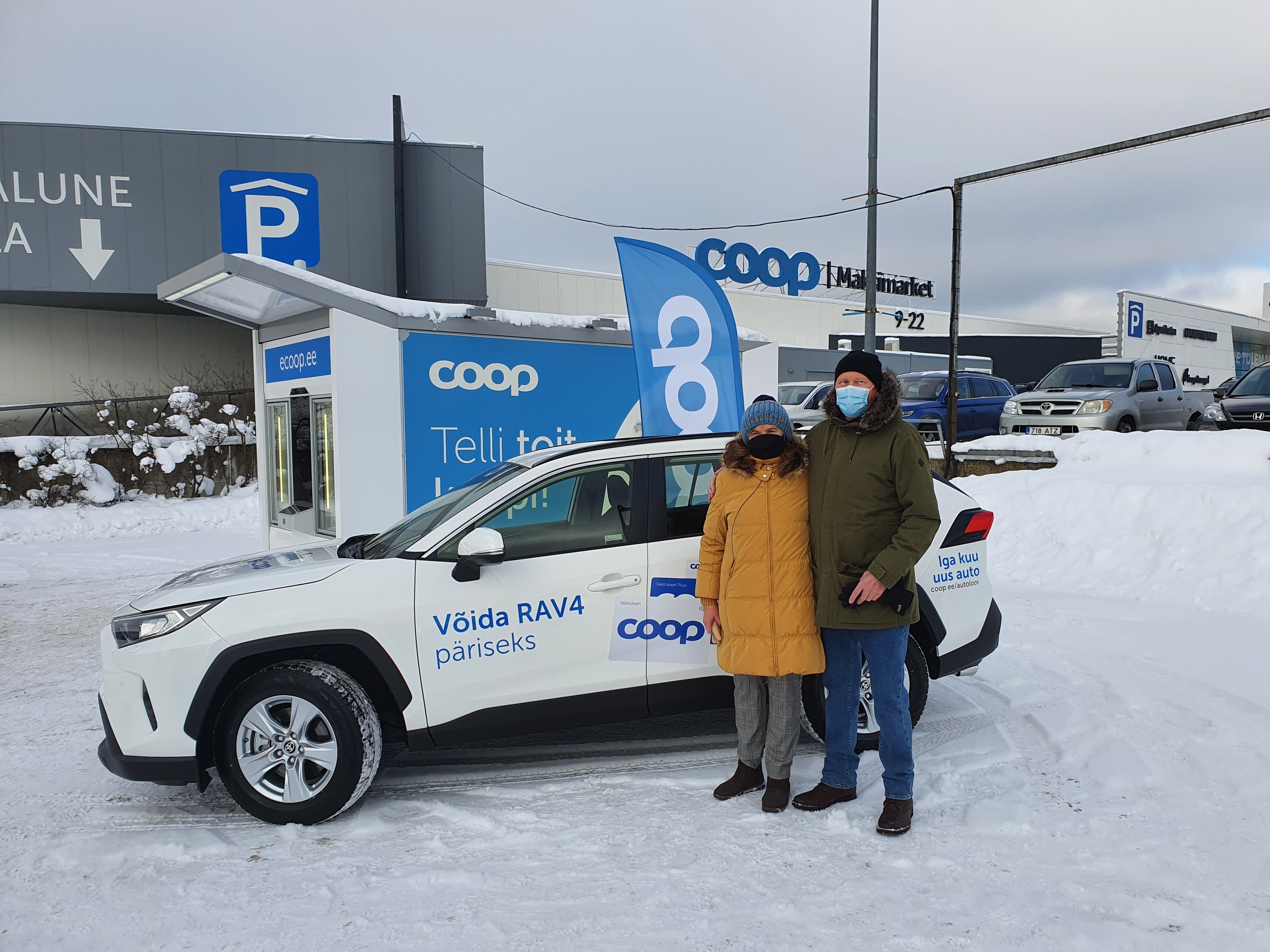 Selgus Coopi autoloosi 6. võitja!