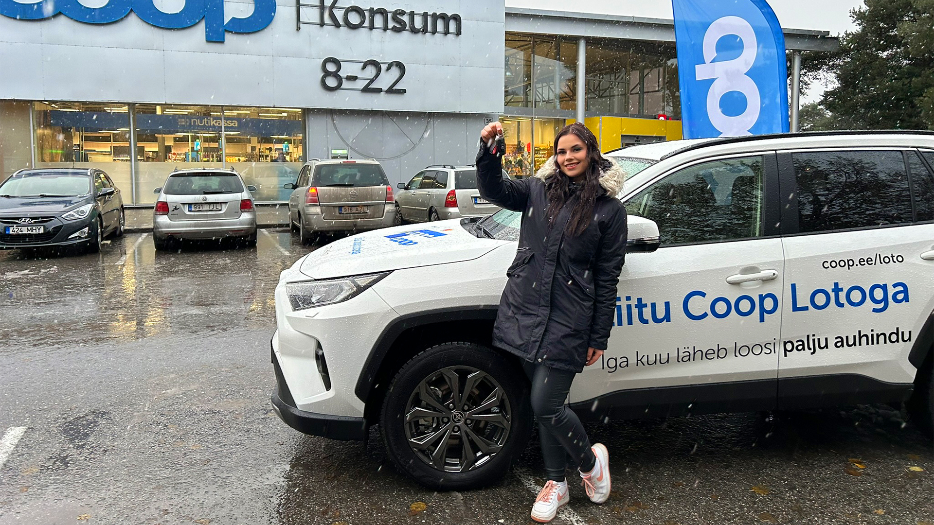 Coop Loto 59. sõiduauto läks Tallinnasse Akadeemia Konsumi kliendile