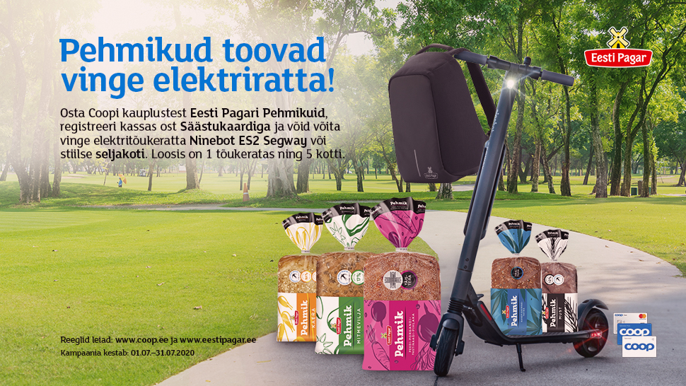 VÕITJAD ON SELGUNUD! Eesti Pagar Pehmiku kampaania 01.07-31.07