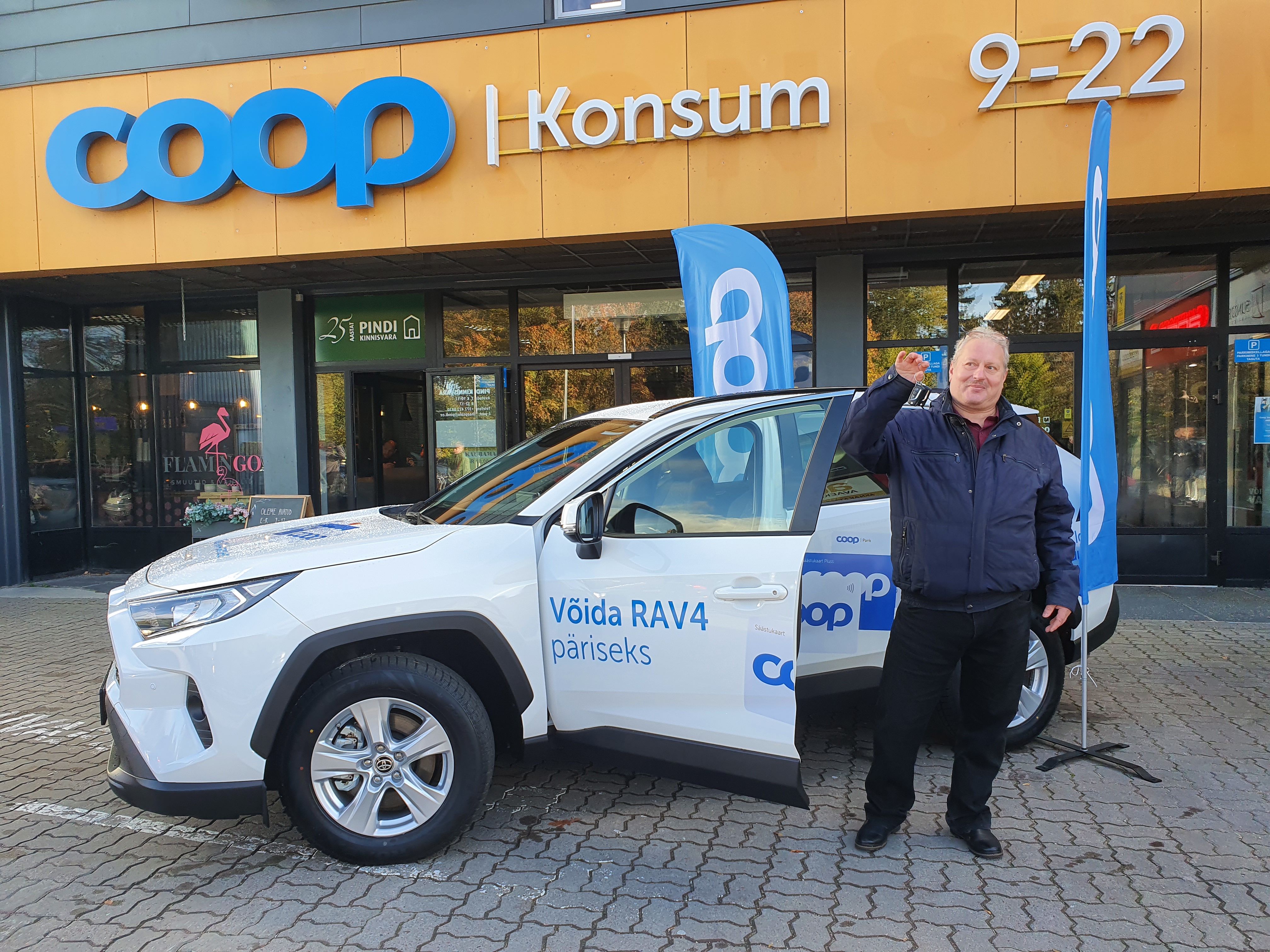 Selgus Coopi autoloosi 2. võitja!