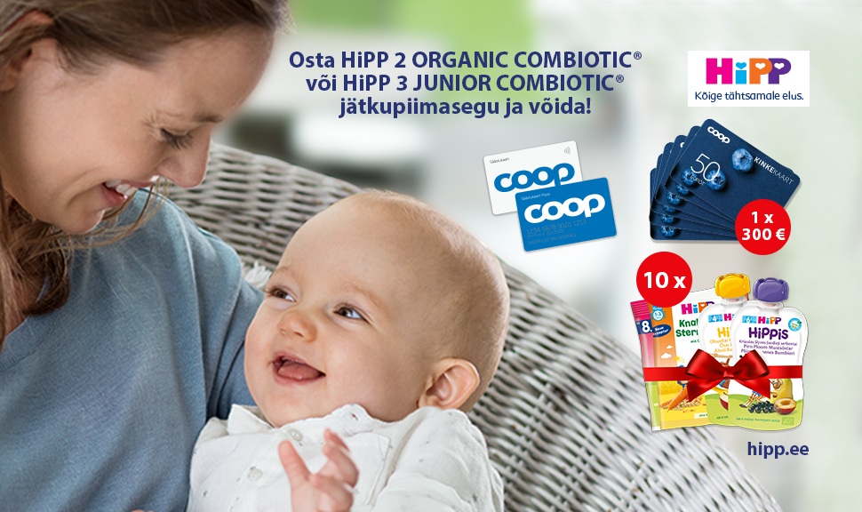 VÕITJAD ON SELGUNUD! HIPP kampaania  04.12–01.01