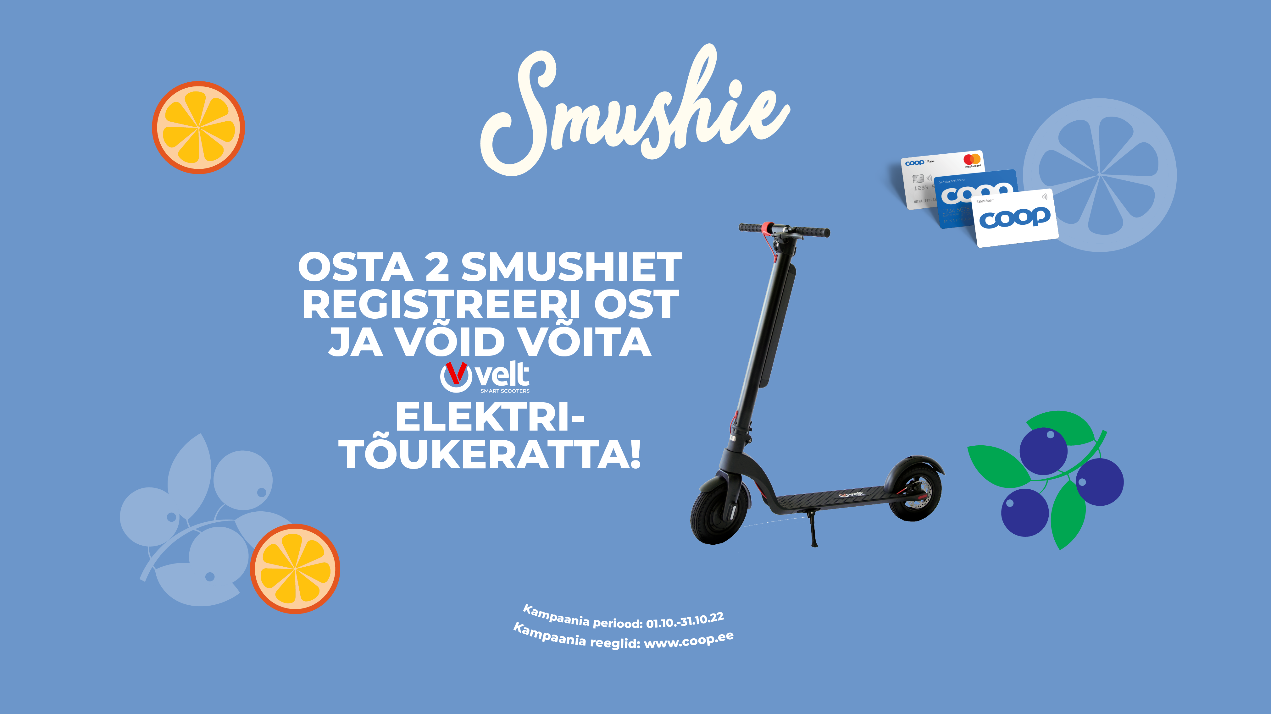 VÕITJA ON SELGUNUD! Salvest Smushie 1.10-31.10