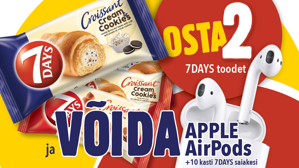 VÕITJAD ON SELGUNUD! 7Days kampaania 01.10-31.10