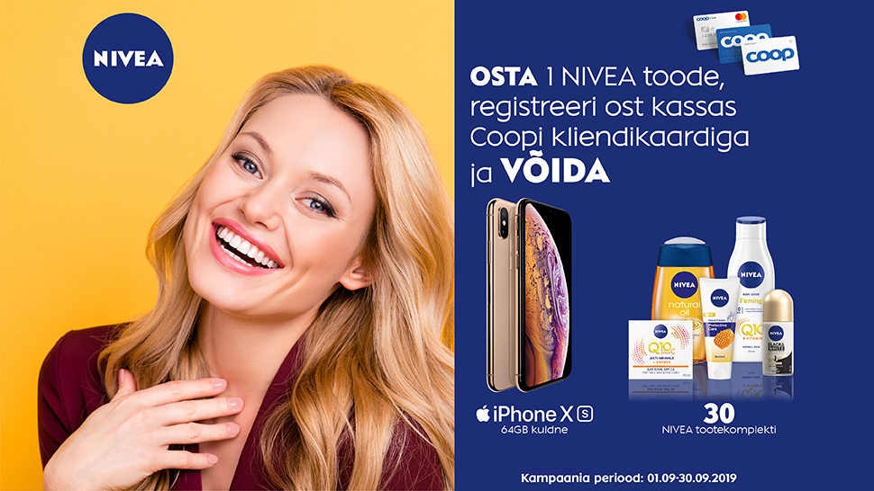 VÕITJAD ON SELGUNUD! Nivea kampaania 01.09-30.09