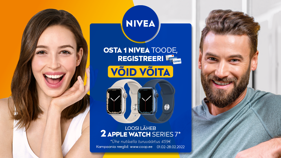 VÕITJAD ON SELGUNUD! Nivea kampaania 1.02-28.02