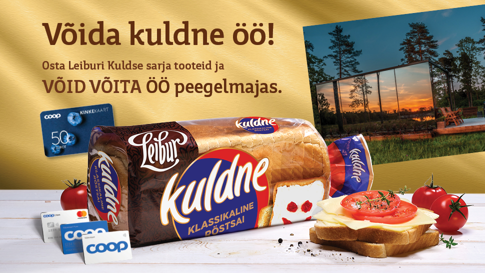 VÕITJAD ON SELGUNUD! KULDNE röstsaiade sarja kampaania 01.11-30.11