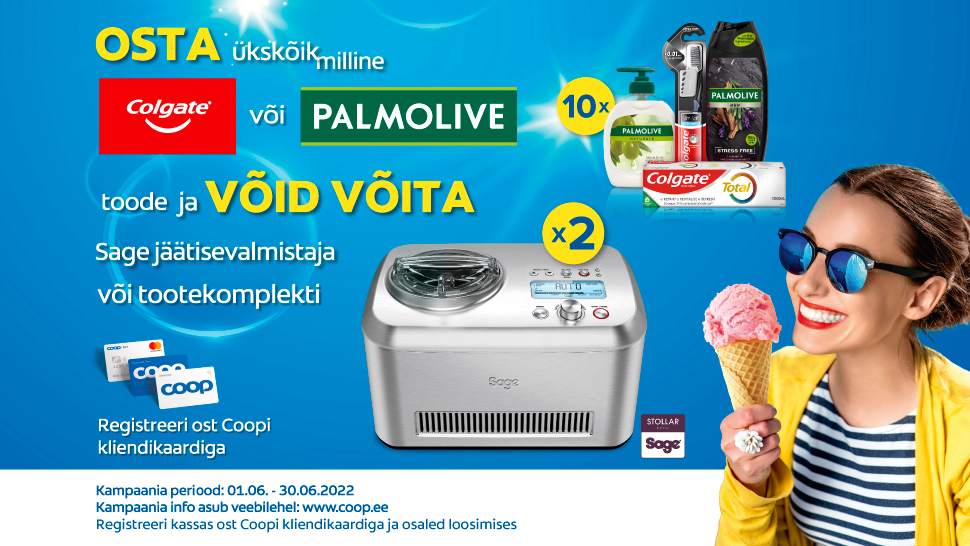 VÕITJAD ON SELGUNUD! Colgate kampaania 1.06-30.06