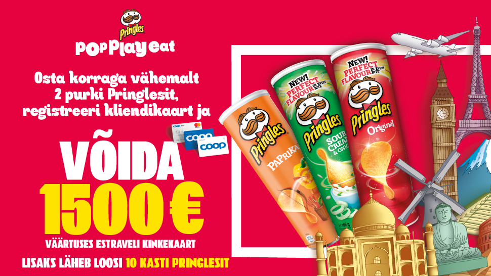 VÕITJAD ON SELGUNUD! PRINGLES kampaania 01.07-31.07