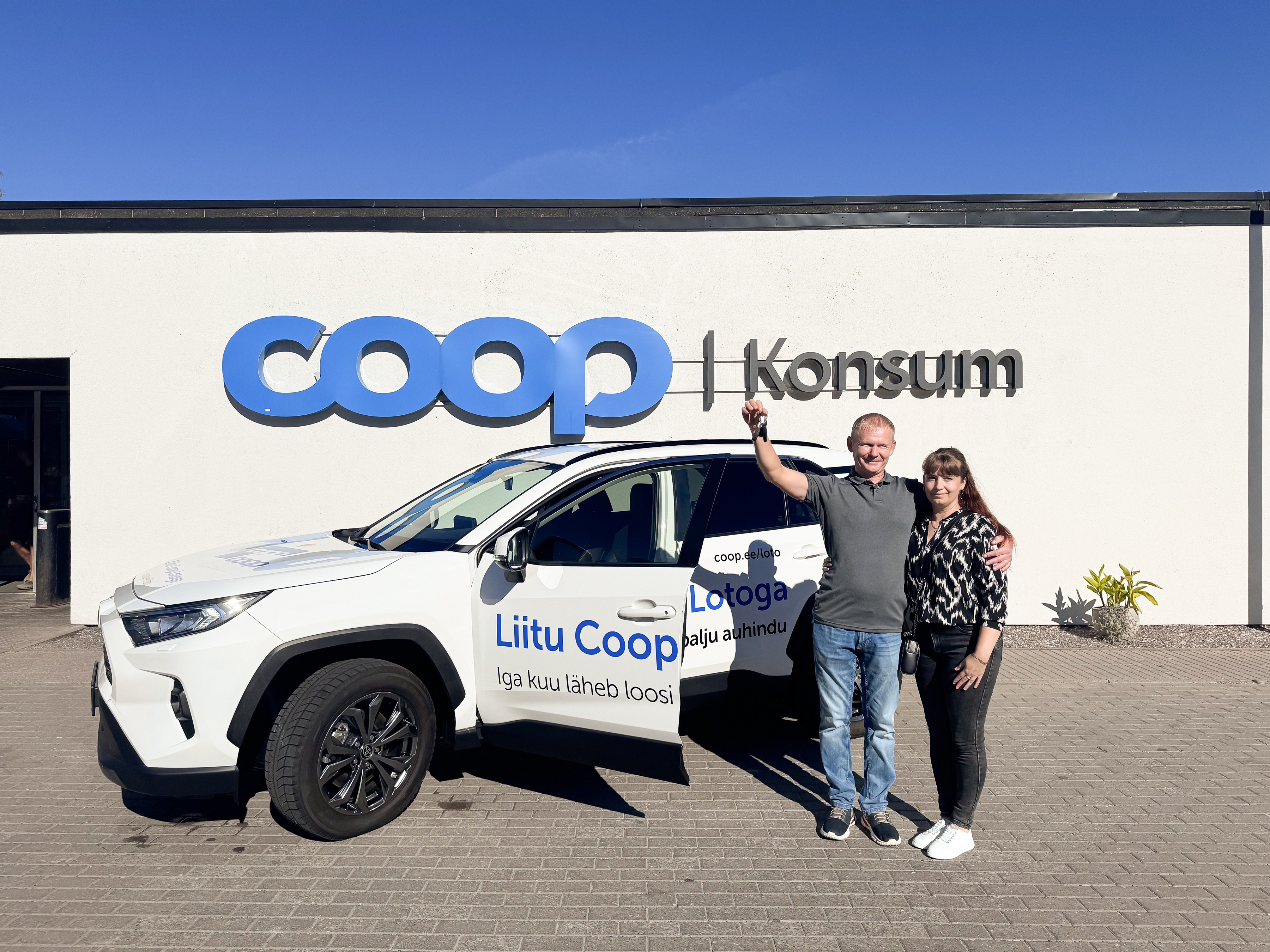 Mustveest pärit Janar võitis augustikuu ostude eest Coop Lotoga auto