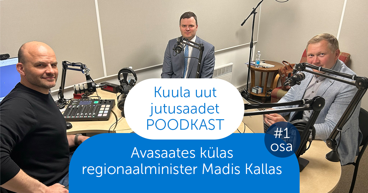 Intervjuusarja Poodkast 1. osa: külas Madis Kallas