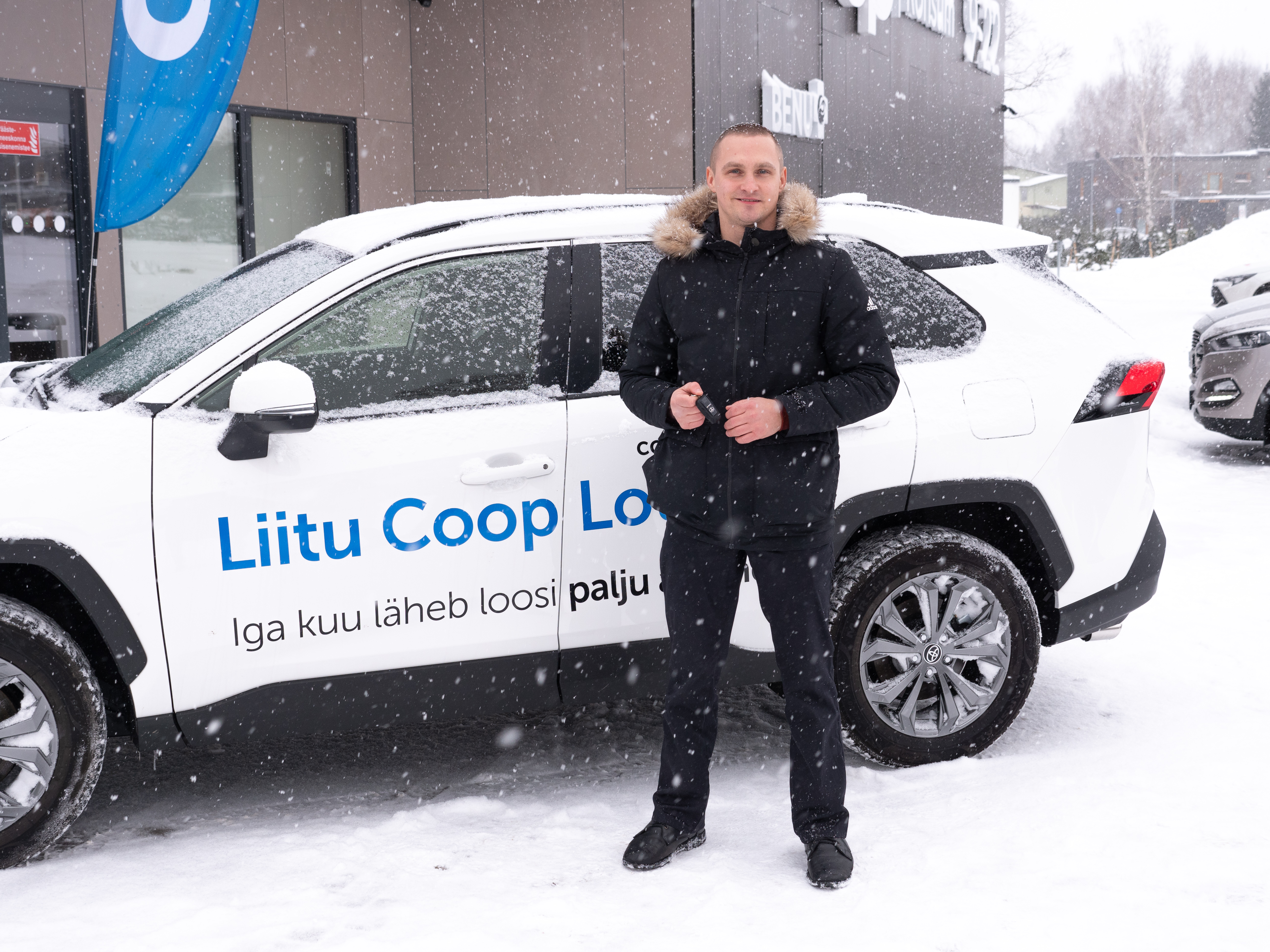 Coop Lotoga Toyota RAV4 Hybridi võitnud 29aastane Kaido: „Ebareaalne, et selle peavõidu enda kätte sain!“