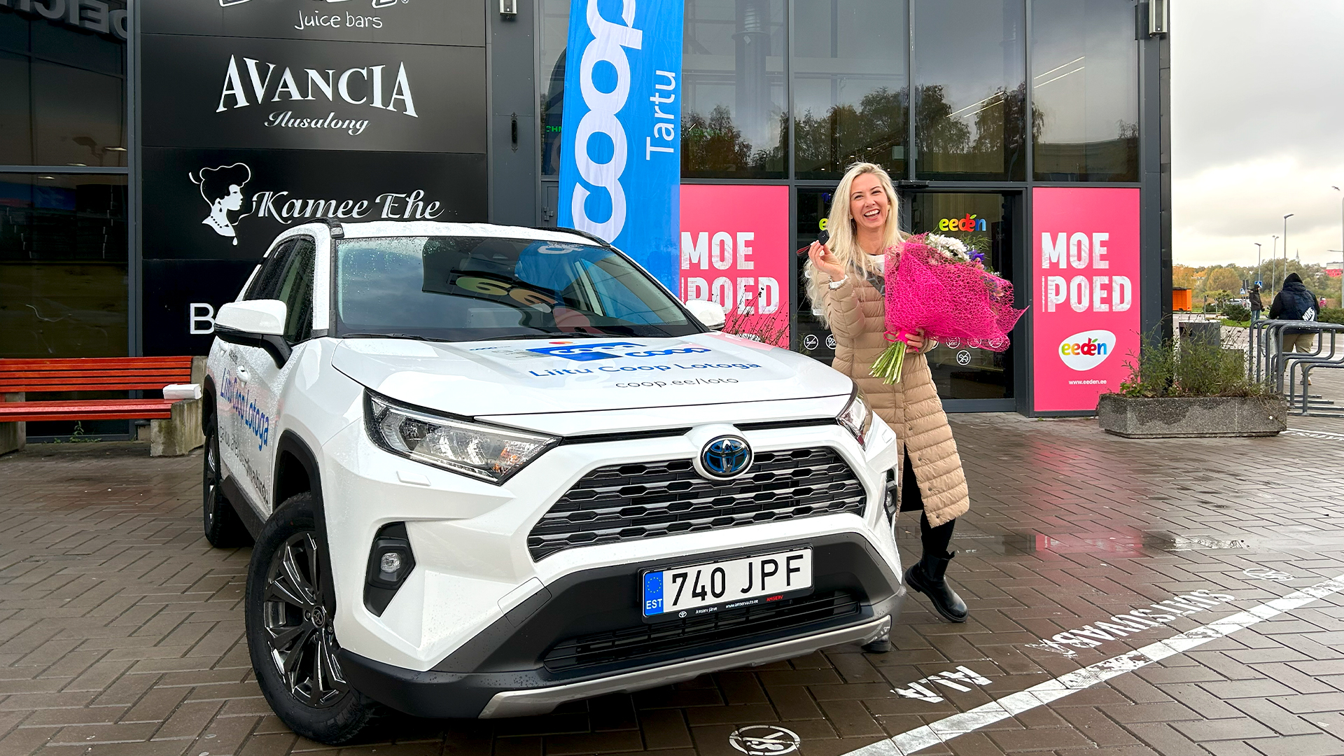 Coopiga Toyota RAV4 võitnud Anne-Liis: see oli väga äge ja tore tunne!