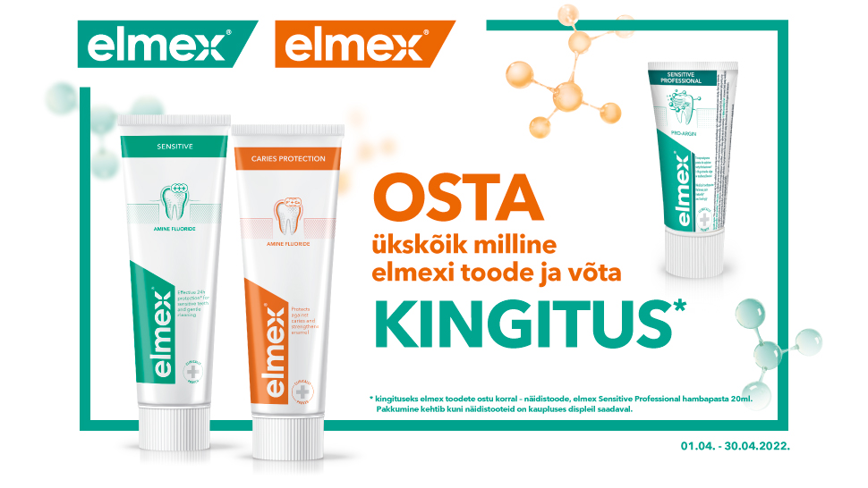 Elmex kampaania 01.04-30.04.2023