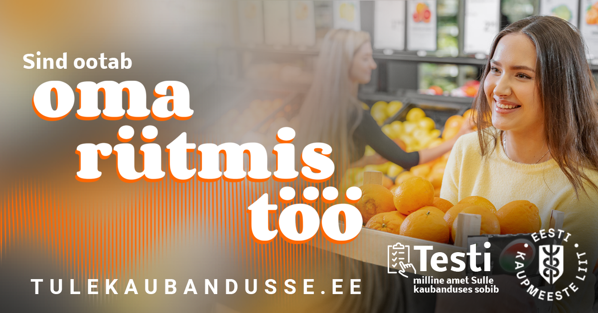 Eesti Kaupmeeste Liit kutsub noori leidma töö kaubanduses