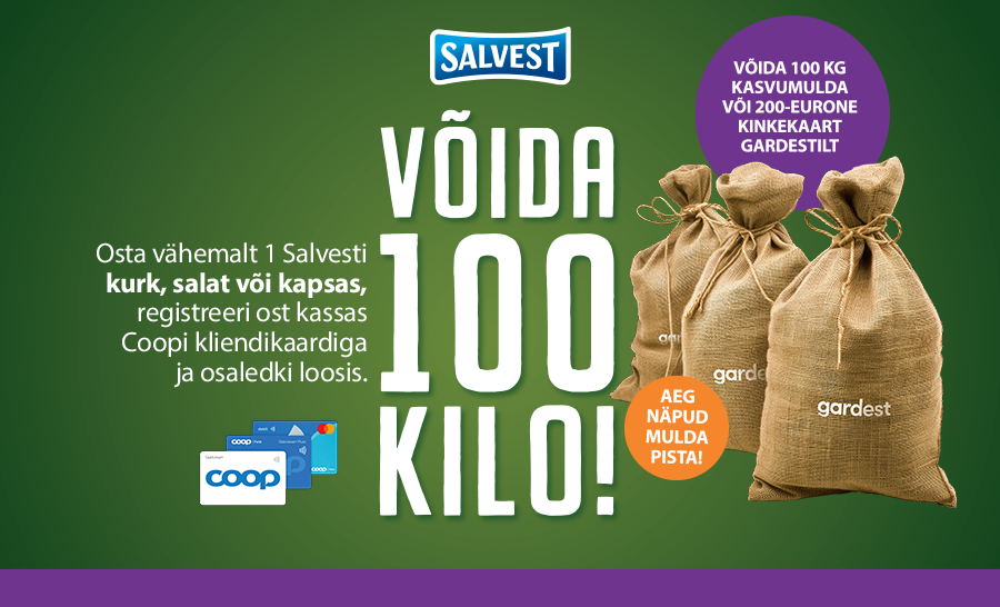 VÕITJA ON SELGUNUD! Salvest kampaania 01.03.-31.03.2024