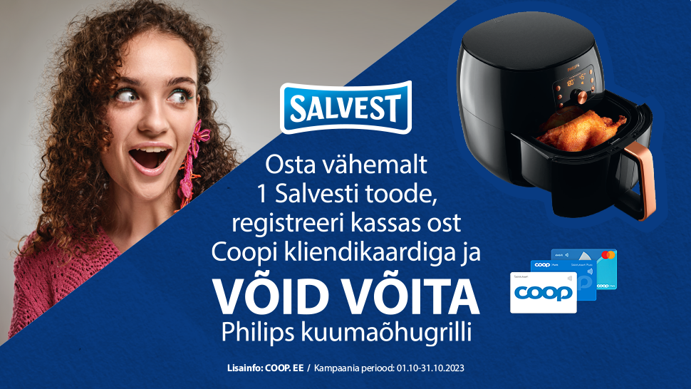 VÕITJA ON SELGUNUD! Salvest kampaania 01.10.-31.10.2023