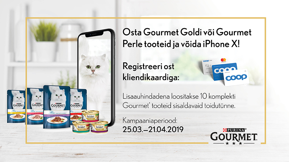 VÕITJAD ON SELGUNUD! Gourmet kampaania 25.03-21.04