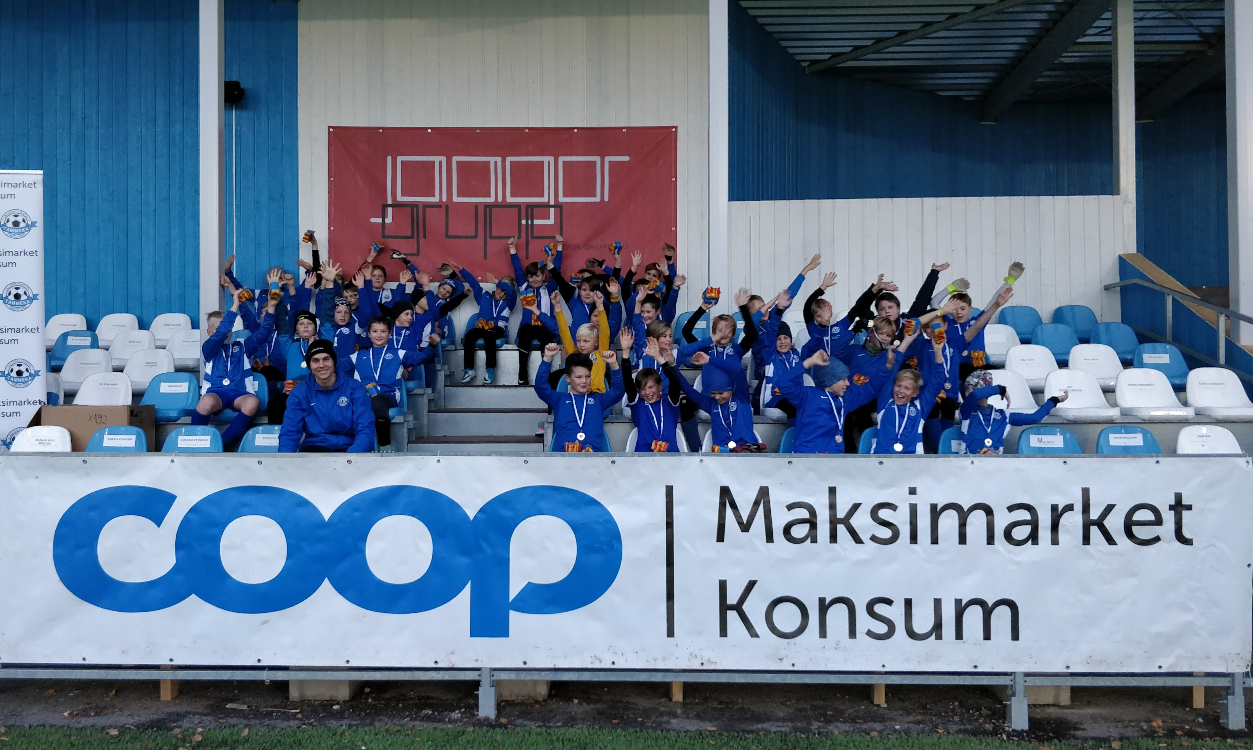 Coop Tartu edendab noorte jalgpalli