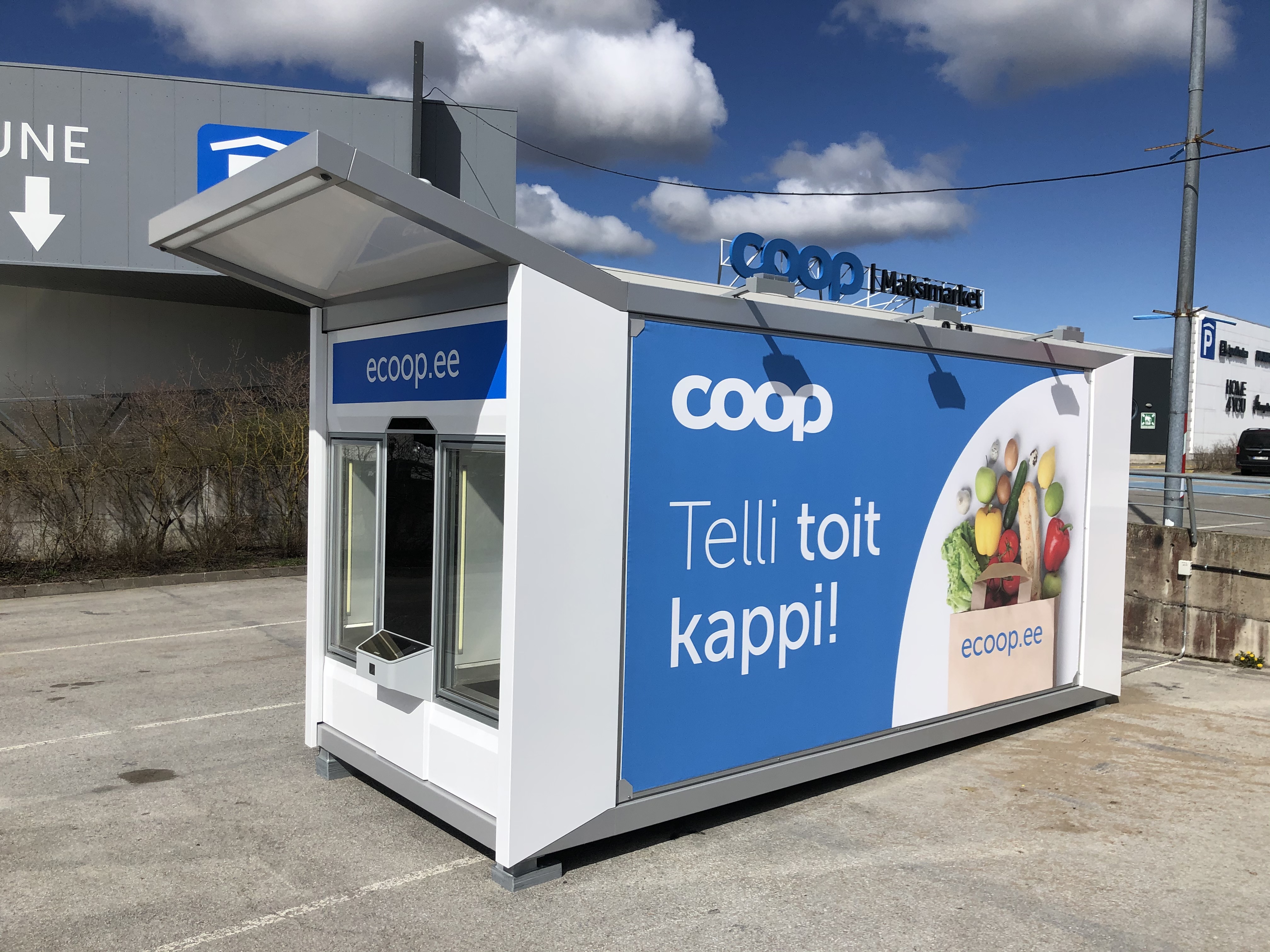 Telli toidukaup uude robotkappi!