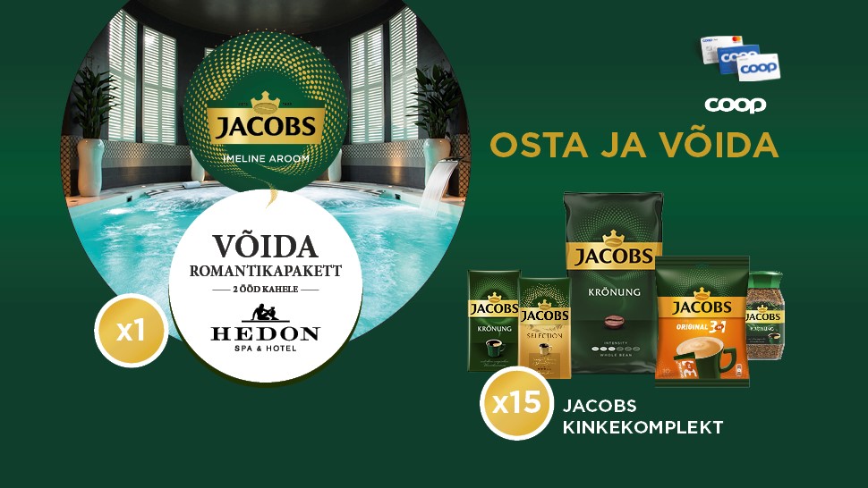 VÕITJAD ON SELGUNUD! Jacobs kampaania 01.02-28.02