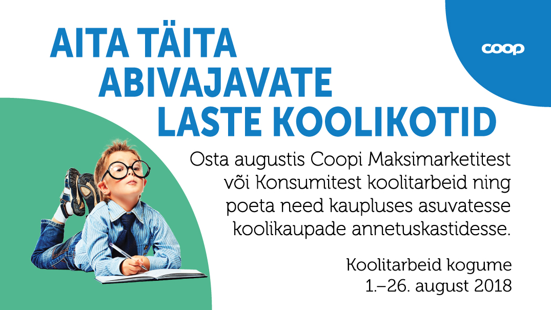 Aita täita abivajavate laste koolikotid!
