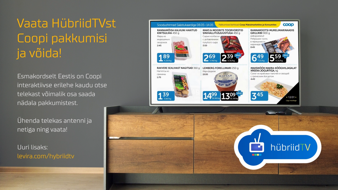 Käivitasime koostöös Leviraga uudse telelahenduse