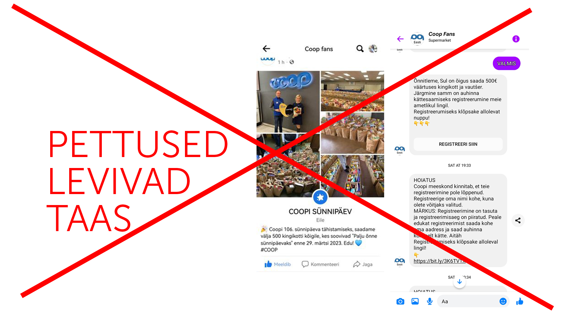 Sotsiaalmeedias levivad petuskeemid