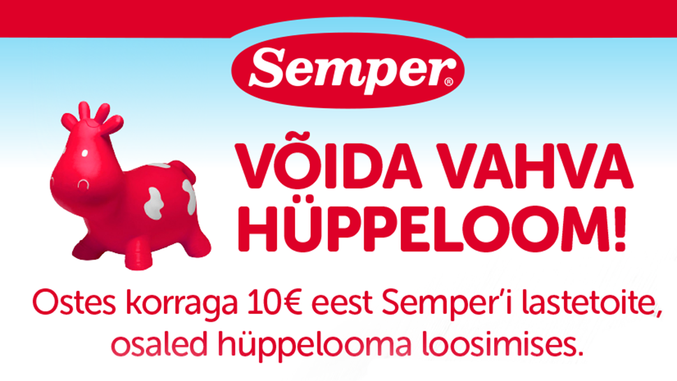 VÕITJAD ON SELGUNUD! Semper kampaania 17.01.-13.02.2018