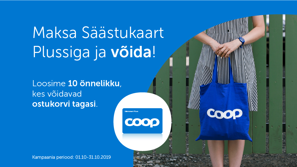 VÕITJAD ON SELGUNUD! Maksa Säästukaart Plussiga ja võida!