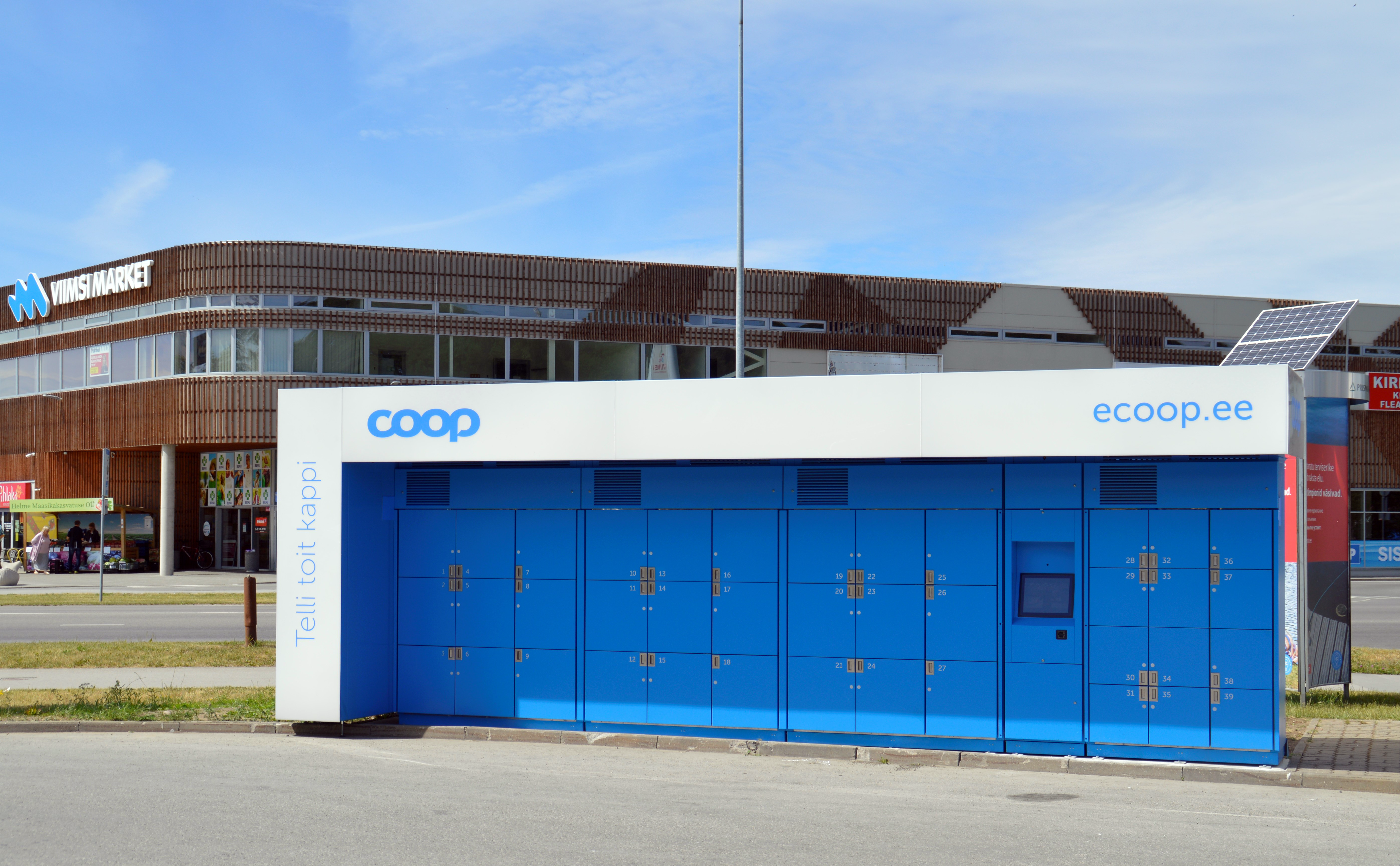 eCoopi toidukapp nüüd Viimsis
