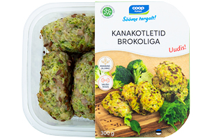 Kanakotlet brokoliga Sööme targalt