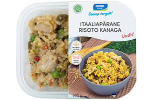 Itaaliapärane risoto kanaga Sööme targalt