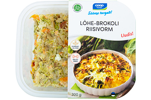 Lõhe-brokoli riisivorm Sööme targalt