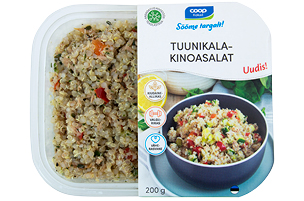 Tuunikala-kinoasalat Sööme targalt