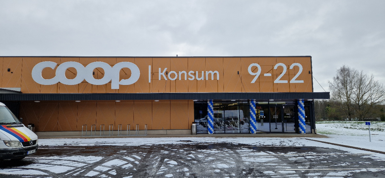 Puhja sai endale kaks korda suurema Coopi toidupoe. Uuel aastal kerkib sinna kõrvale ka Ehituskeskus.