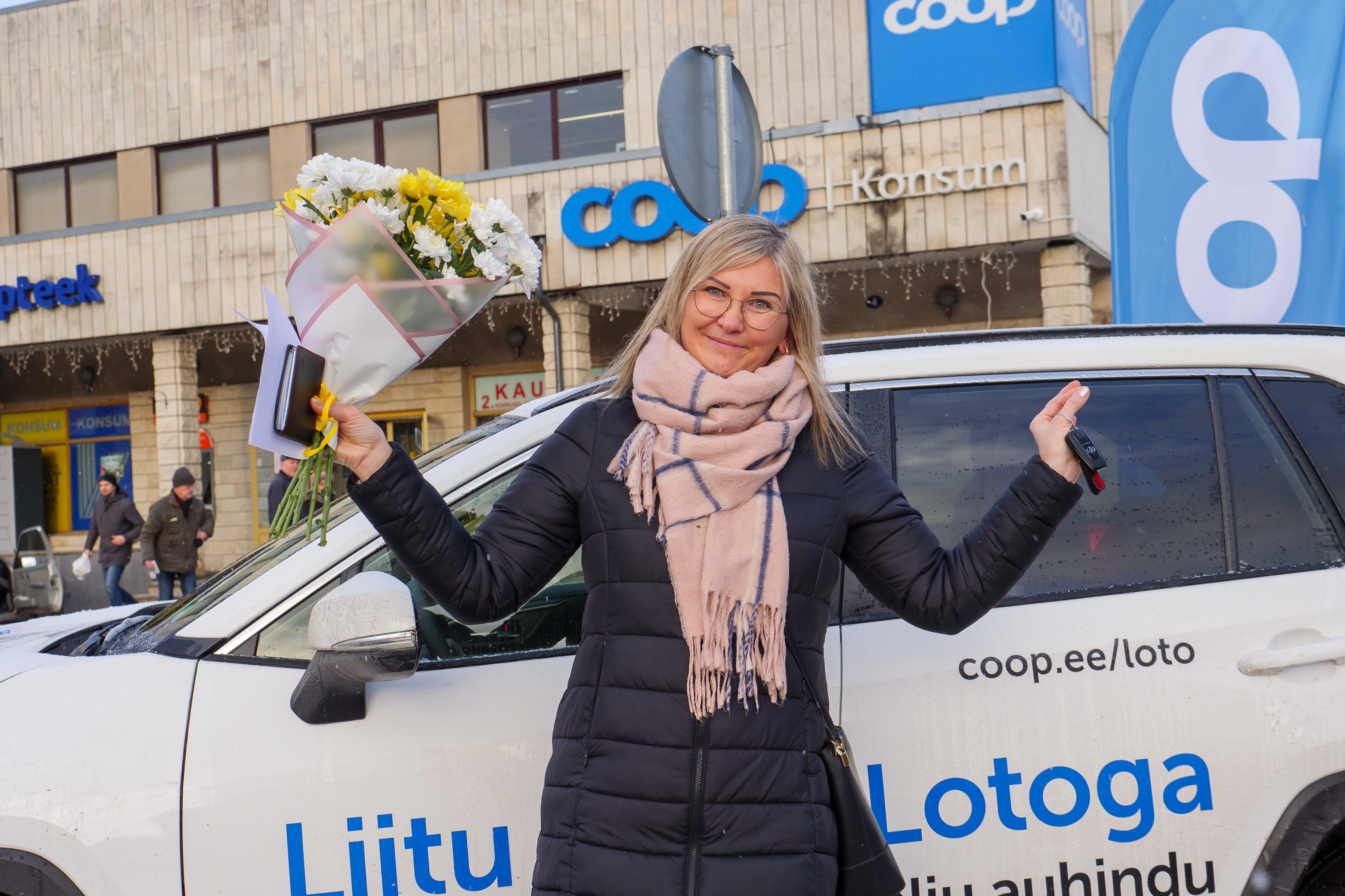 Coop Loto 72. võiduauto läks Türilt pärit Ingridile