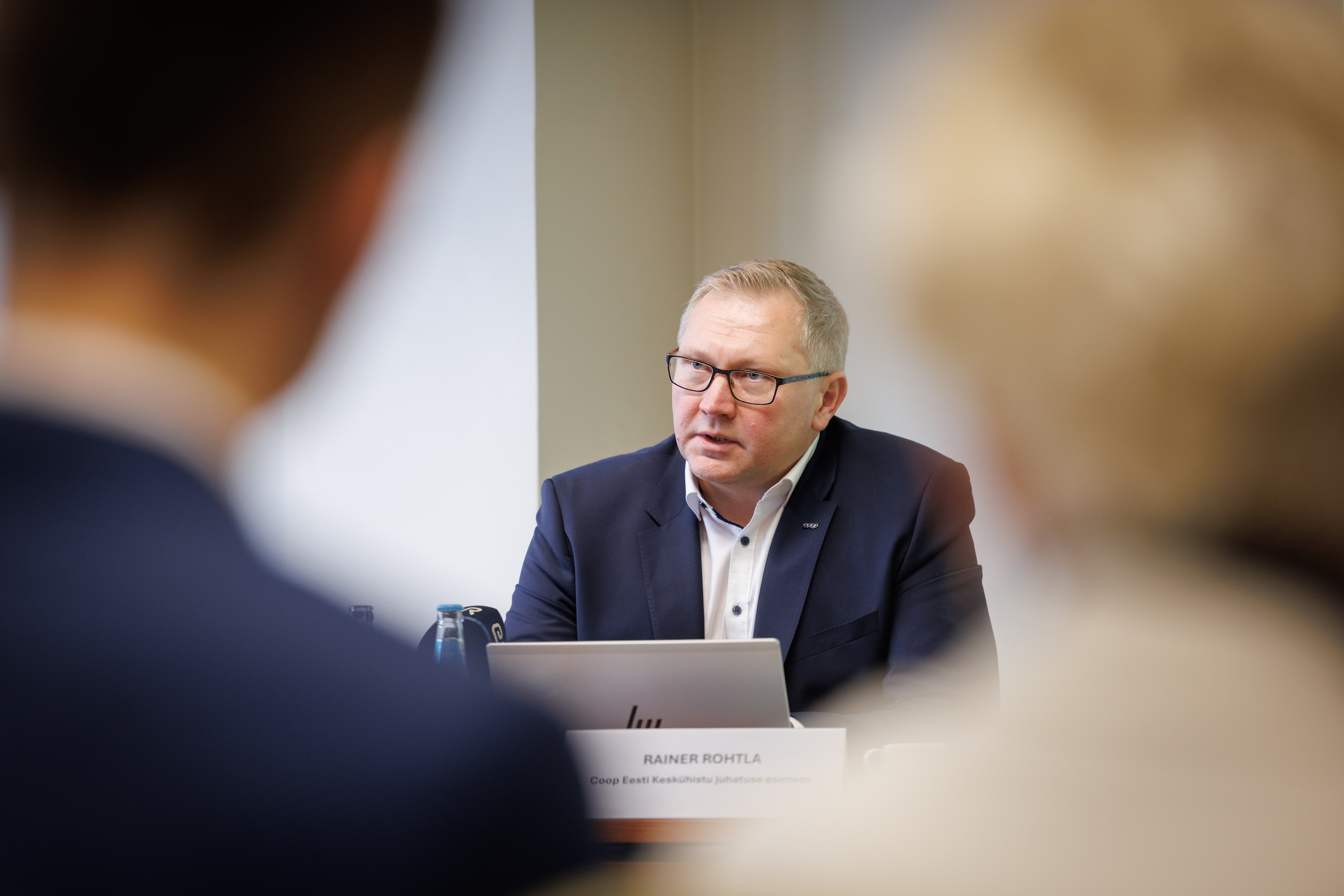 Coop Eesti Keskühistu juhatuse esimehe Rainer Rohtla sõnul on Coopi kasum vähenenud ennekõike selle arvelt, et palju kulusid on jäetud enda kanda, andmata neid tarbijatele edasi. Foto: Andras Kralla