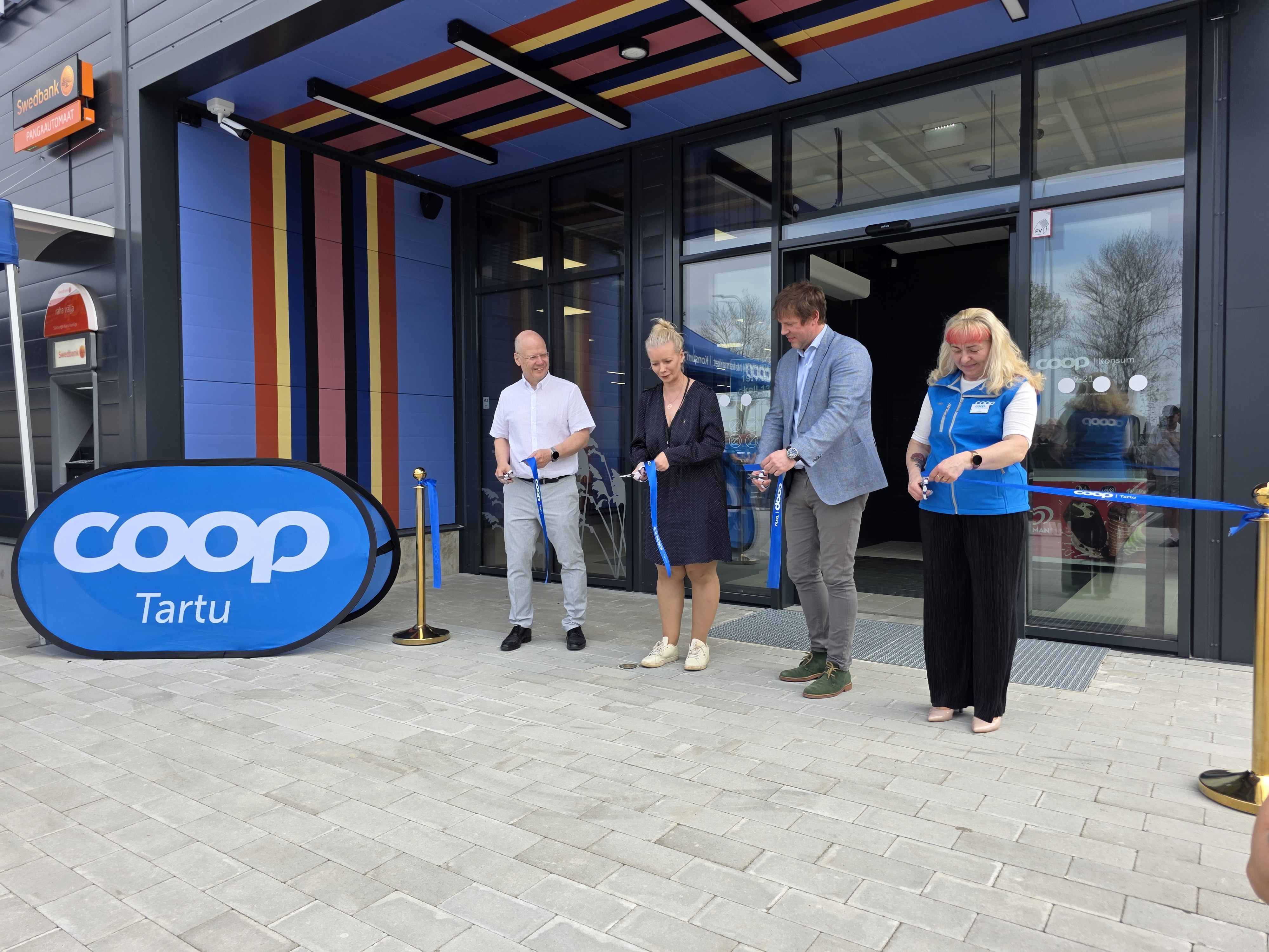 Coop Tartu avas täna uue Luunja Konsumi. Foto: Andra Alatare/Coop Tartu