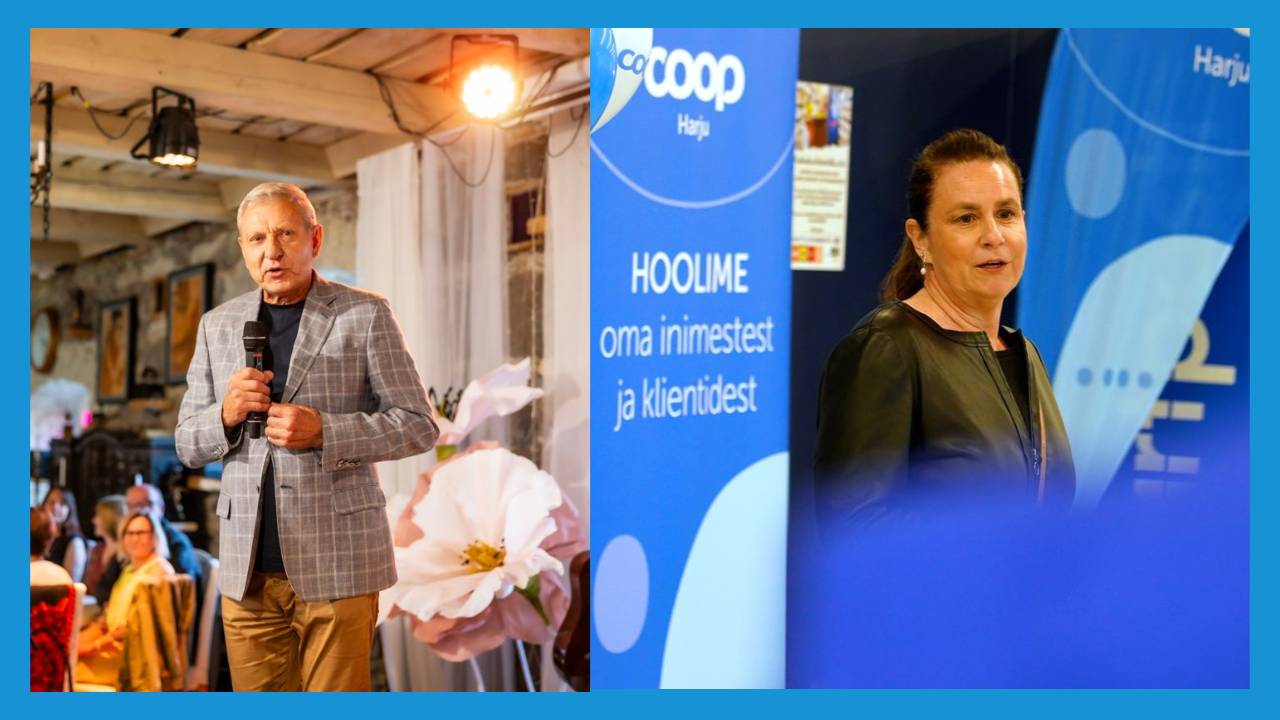 Coop Harju pikaaegne juht Jaan Marjundi andis ameti üle senisele kaubandusjuhile Kadri Aguraiujale.