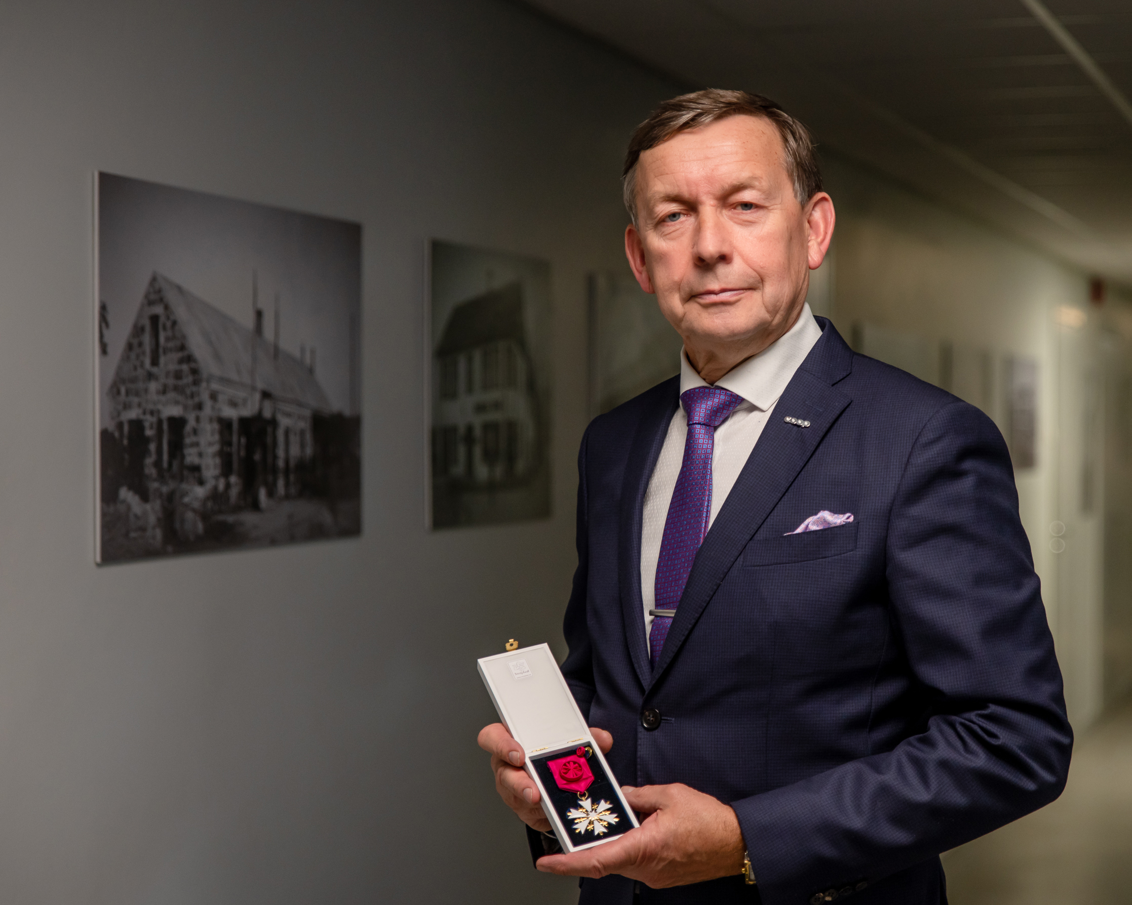 Saaremaa Tarbijate Ühistu juhi kohalt lahkuv Kalle Koov sai 2023. aastal ka riikliku tunnustuse.