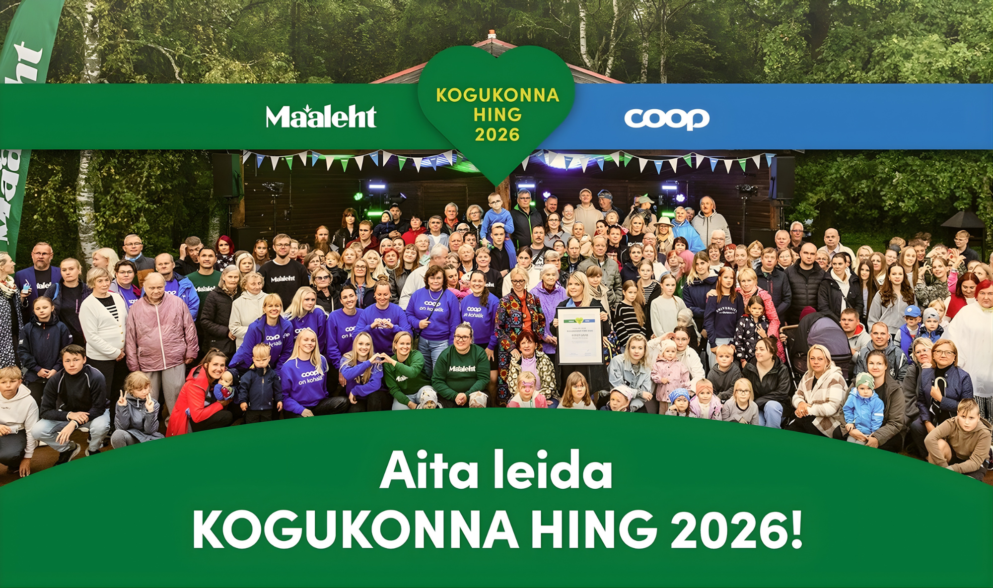 Coop ja Maaleht kutsuvad taas valima kogukonna hinge.