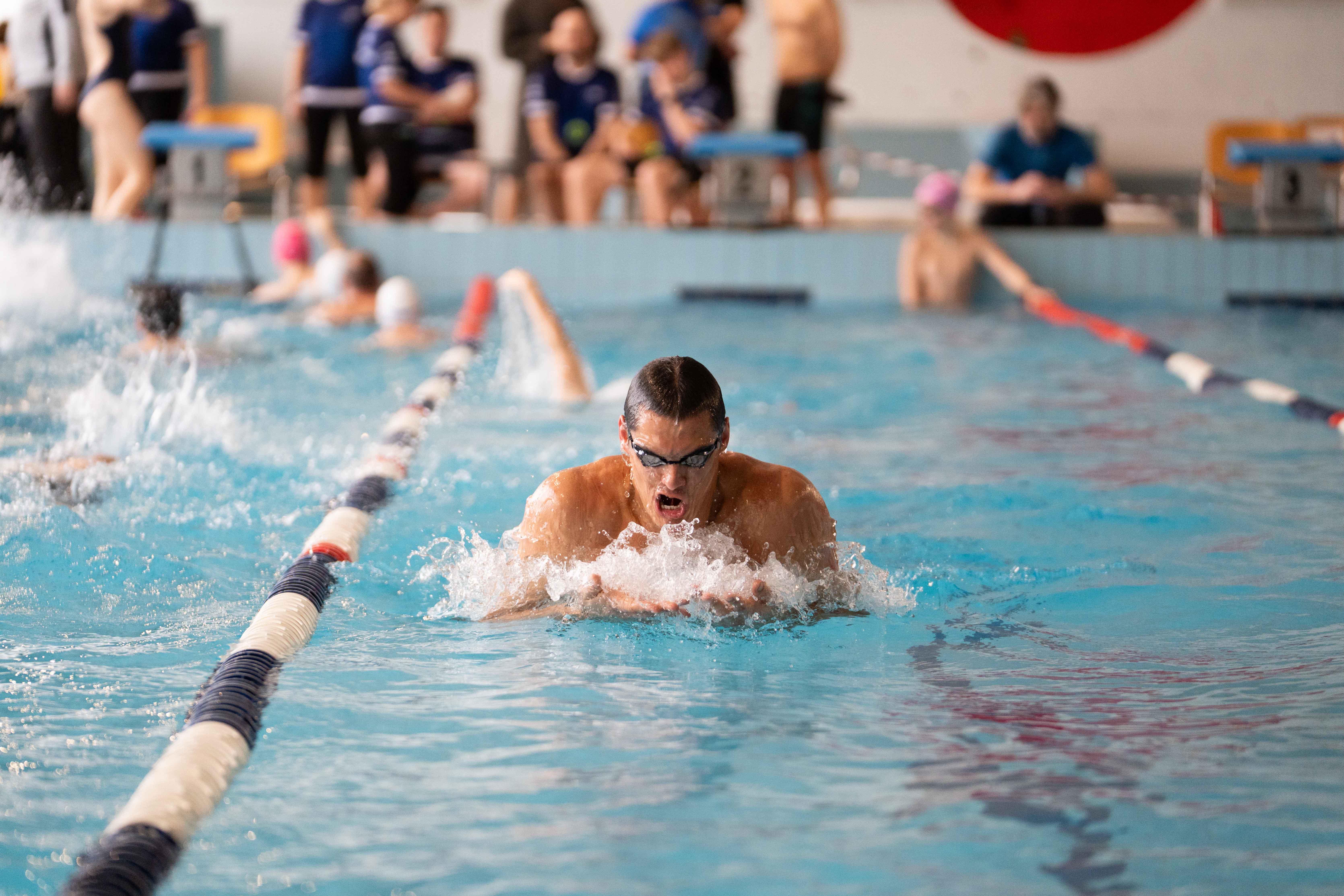 Rakvere linna eest astus mängudel võistlustulle ka Euroopa meister ujumises Ralf Tribuntsov.