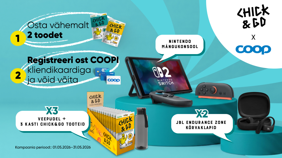 CHICK&GO tarbijamäng