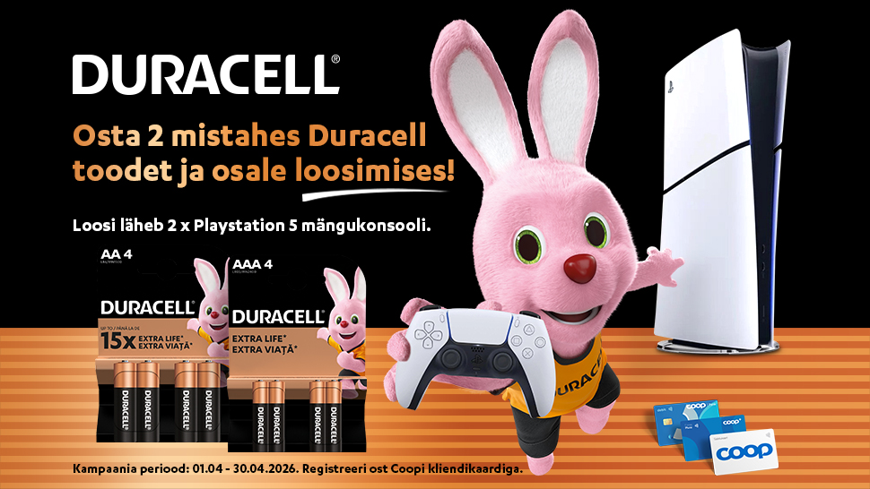 Duracell tarbijamäng