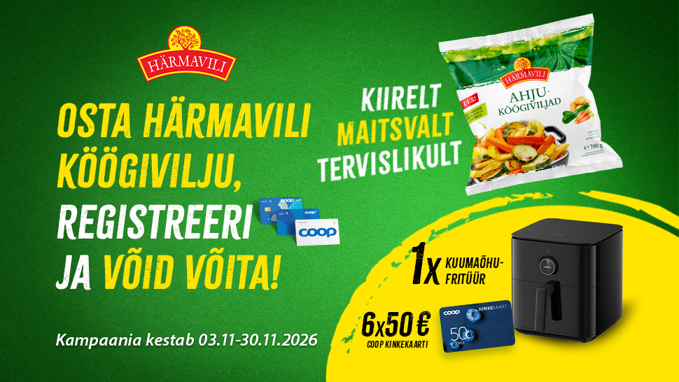 Härmavili köögivilja tarbijamäng